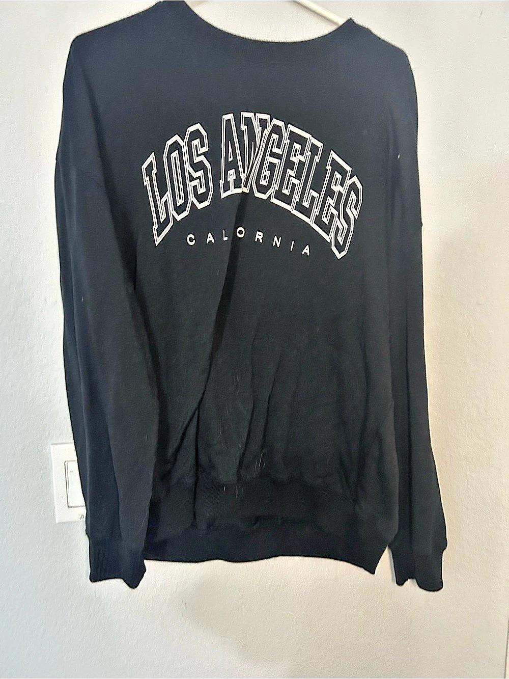 Los Angeles Graphic Sweatshirt in Black